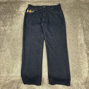 Red Ape Jeans Mens 38x32 Baggy Relaxed Dark Blue Denim Y2K 90's Straight